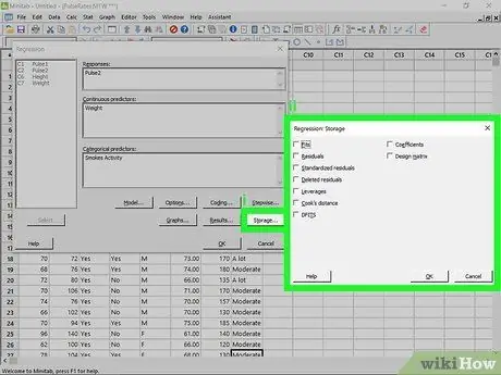 השתמש ב- Minitab שלב 21