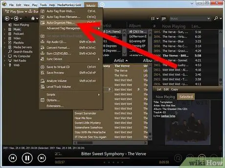 Korraldage muusikakogu Mediamonkey abil 8. samm