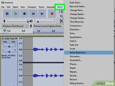 Krijg een hogere geluidskwaliteit bij gebruik van Audacity Stap 9