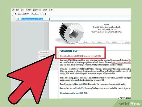 Otvorite osvijetljene datoteke 2. korak