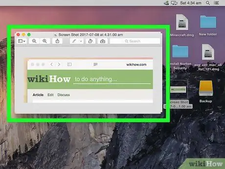 Kumuha ng isang Screenshot sa isang Mac Hakbang 8