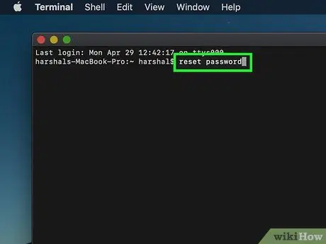 I-reset ang isang Nawalang Password ng Admin sa Mac OS X Hakbang 10