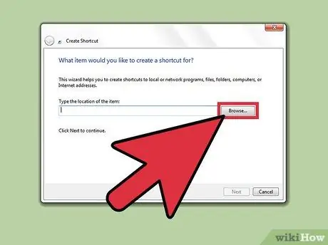 Lumikha ng isang Desktop Shortcut Hakbang 2