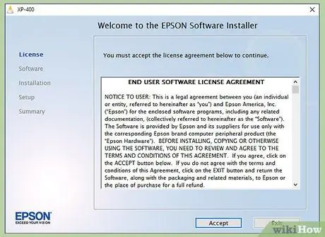 Epson XP - 400 ga ulaning 3 -qadam