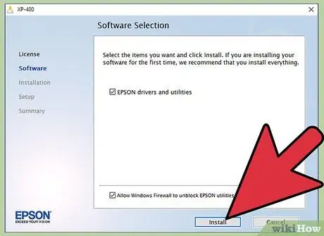 Connect to an Epson XP – 400 Step 4