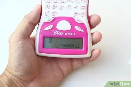 Scrieți cuvinte cu un calculator Pasul 5