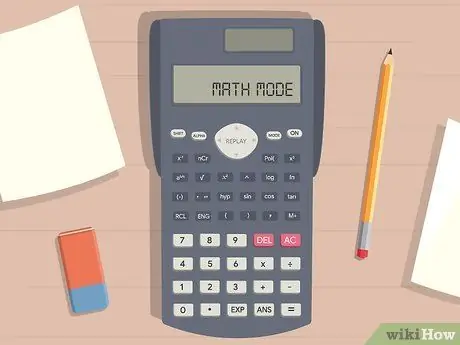 Scrieți fracțiile pe un calculator Pasul 1