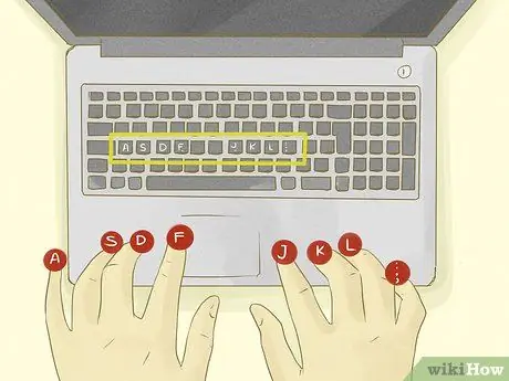 Use um teclado de computador, etapa 7