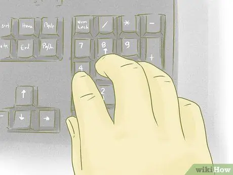 Use um teclado de computador Etapa 23