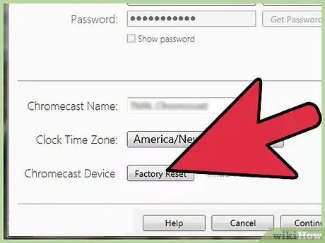 Resetați Chromecastul Pasul 4