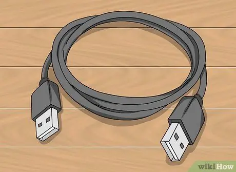 Միացրեք երկու համակարգիչ USB- ի միջոցով Քայլ 1