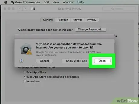 Install Software from Unsigned Developers on a Mac Step 10