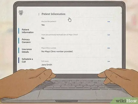 Kumuha ng Appointment sa Mayo Clinic Hakbang 3
