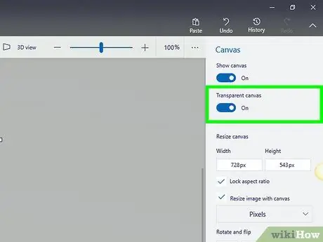 ลบพื้นหลังสีขาวใน Microsoft Paint ขั้นตอนที่ 6