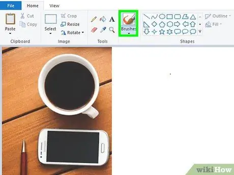 قم بإزالة الخلفية البيضاء في Microsoft Paint الخطوة 39