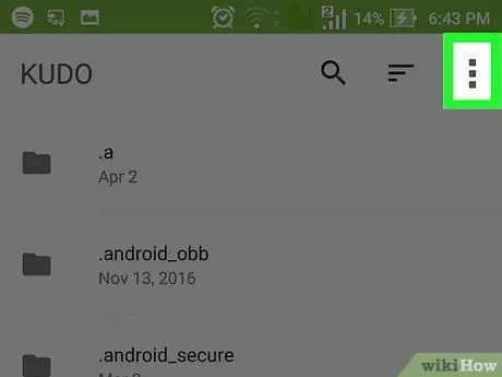 Unduh ke Kartu SD di Android Langkah 12