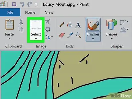 Buat Background Transparan di Paint Langkah 5