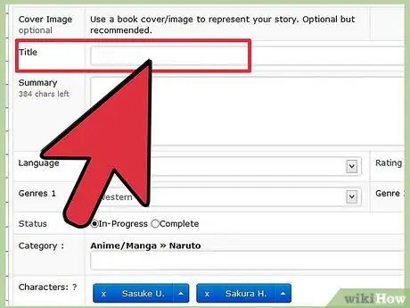 Skicka en Fanfiction till Fanfiction. Net Steg 14