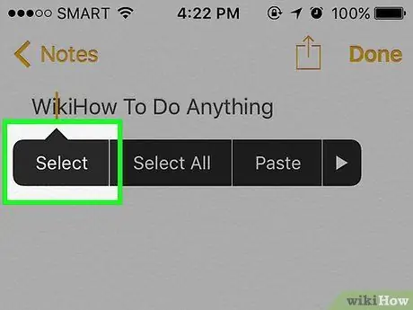 Kopyahin at I-paste sa Iyong iPhone o iPad Hakbang 3