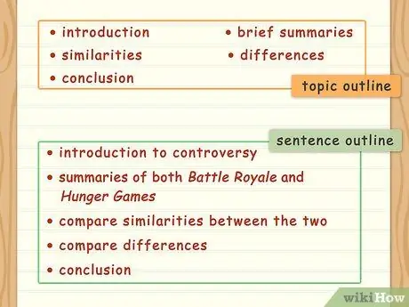 Write an Outline Step 4