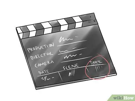 Etapa 20 para fazer um filme