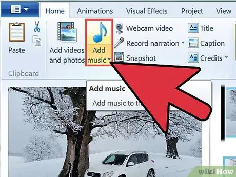 Realizați un videoclip în Windows Movie Maker Pasul 8