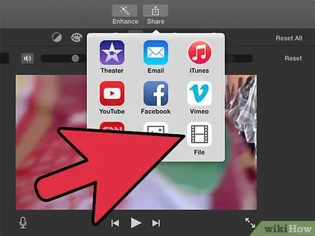 Membuat Video Menggunakan iMovie Langkah 9