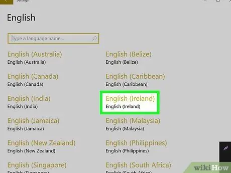 Ändern Sie die Sprache auf Ihrem Computer Schritt 7