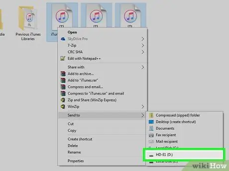Vendoseni muzikën në një Flash Drive Hapi 9