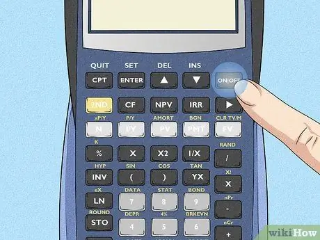 Désactiver une calculatrice d'école normale Étape 9