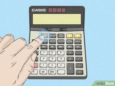 Patayin ang isang Normal na School Calculator Hakbang 16