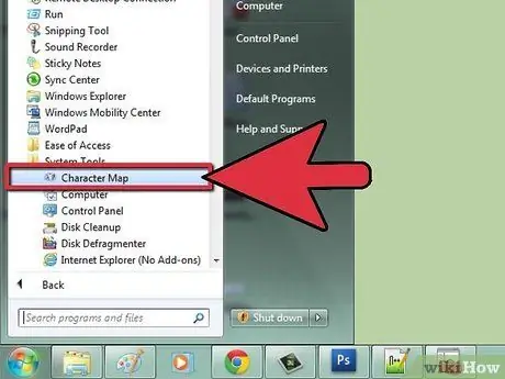 Ntaus Cov Cim rau ntawm Keyboard Step 3