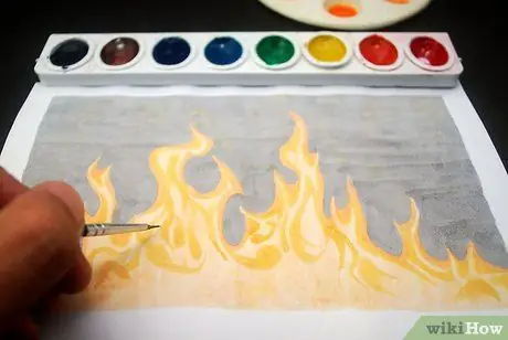 Pintar fuego paso 4