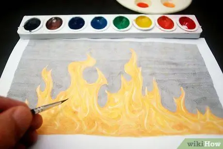 Pintar fuego paso 6