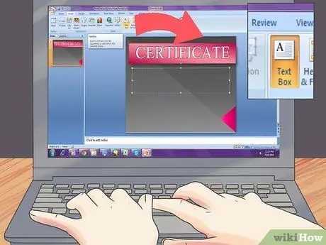 Make a Certificate Step 3