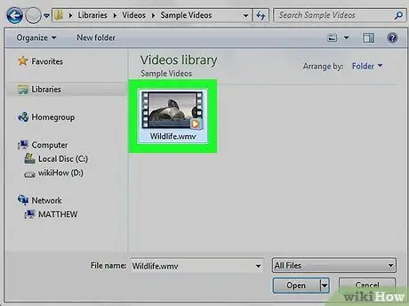 Email Large Video Files Step 6