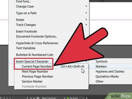 Afegiu números de pàgina a InDesign Pas 8