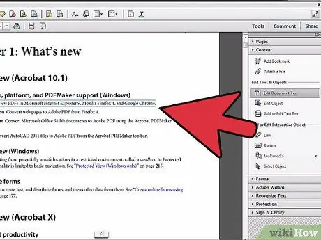 แก้ไขข้อความใน Adobe Acrobat ขั้นตอนที่ 3