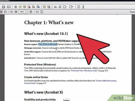 Adobe Acrobat Adım 8'de Metni Düzenle