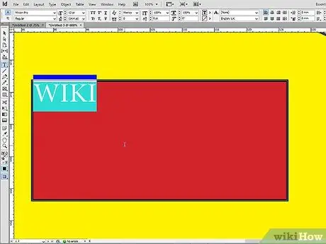 Skep 'n agtergrond in InDesign Stap 9