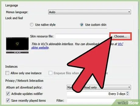 Verander de skin in VLC Media Player Stap 9