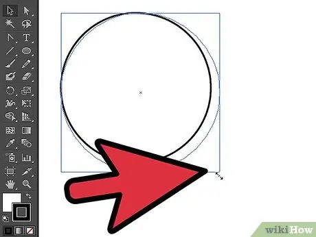 Lumikha ng isang Circle sa Adobe Illustrator Hakbang 3