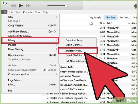 Export seznamu skladeb iTunes Krok 9