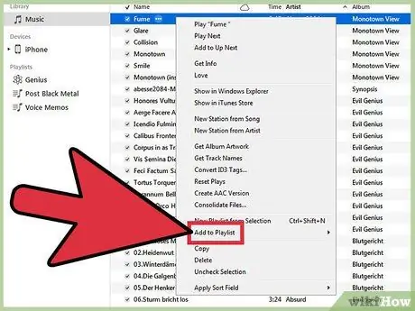 قم بتصدير قائمة تشغيل iTunes الخطوة 11