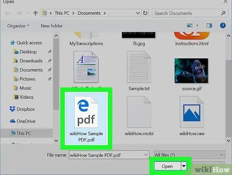 PDF Files Step 3 appears