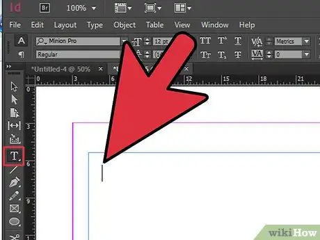 InDesign ধাপ 5 এ টেবিল যোগ করুন