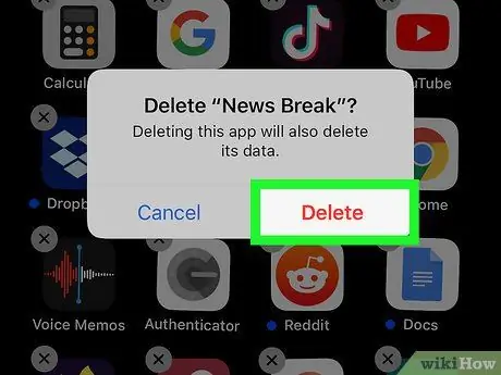 Supprimer l'application Newsbreak Étape 4