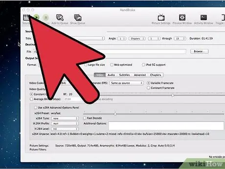 Gumamit ng HandBrake sa isang Mac Hakbang 1