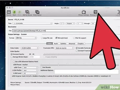 Naudokite „HandBrake“„Mac“5 veiksme