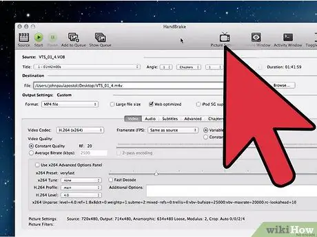 Naudokite „HandBrake“„Mac“6 veiksme